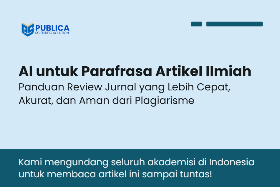AI untuk parafrasa artikel ilmiah Akurat